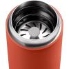 imageFellow 16 oz Carter Move Travel Mug  VacuumInsulated Stainless Steel Travel Coffee Mug  Coffee Tumbler with Ceramic Interior and Splash Guard  Cargo GreenCorduroy Red