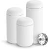 imageFellow 16 oz Carter Move Travel Mug  VacuumInsulated Stainless Steel Travel Coffee Mug  Coffee Tumbler with Ceramic Interior and Splash Guard  Cargo GreenMatte White