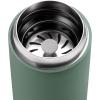 imageFellow 16 oz Carter Move Travel Mug  VacuumInsulated Stainless Steel Travel Coffee Mug  Coffee Tumbler with Ceramic Interior and Splash Guard  Cargo GreenSmoke Green