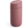 imageFellow 12 oz Carter Slide Travel Coffee Mug with SlideLock lid  Leak Proof ToGo Coffee Tumbler with Ceramic Interior and VacuumInsulated Stainless Steel  Coffee Cups  Stone BlueDesert Rose