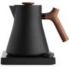 Matte Black with Walnut Handle + Lid Pull