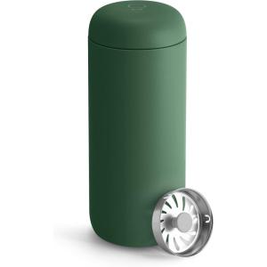 imageFellow 16 oz Carter Move Travel Mug  VacuumInsulated Stainless Steel Travel Coffee Mug  Coffee Tumbler with Ceramic Interior and Splash Guard  Cargo GreenCargo Green