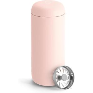imageFellow 16 oz Carter Move Travel Mug  VacuumInsulated Stainless Steel Travel Coffee Mug  Coffee Tumbler with Ceramic Interior and Splash Guard  Cargo GreenWarm Pink