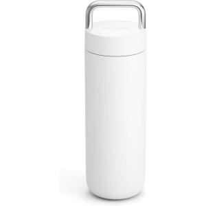 imageFellow 20 oz Carter Carry Vacuum Insulated Tumbler for Water Tea Coffee Smoothies ampamp more  Stainless Steel  Keeps Heat for 12 HoursStays Cold for 24 HoursLeakProof SealSlim WidthSiennaMatte White