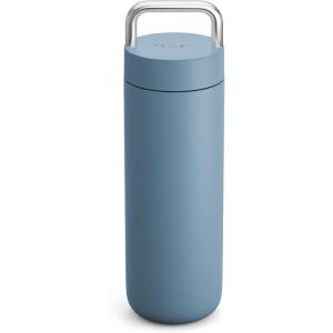 imageFellow 20 oz Carter Carry Vacuum Insulated Tumbler for Water Tea Coffee Smoothies ampamp more  Stainless Steel  Keeps Heat for 12 HoursStays Cold for 24 HoursLeakProof SealSlim WidthSiennaHazy Blue