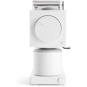 imageFellow Ode Brew Grinder  Burr Coffee Grinder Electric  Coffee Bean Grinder with 31 Settings for Drip French Press ampamp Cold Brew  Small Footprint Coffee Grinder  Matte White