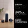 imageFellow 16 oz Carter Bundle 3 in 1 Travel Mug with SlideLock Move ampamp Cold Lids with Straw  ToGo Coffee Tumbler Ceramic Interior ampamp VacuumInsulated Stainless Steel  Coffee CupsStone BlueStone Blue