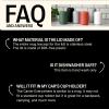 imageFellow 12 oz Carter Move Wide Travel Mug  Wide Mouth VacuumInsulated Stainless Steel Coffee Mug  Tea and Coffee Tumbler  Travel Coffee Mug with Ceramic Interior  Matte WhiteMatte White