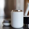 imageFellow 12 oz Carter Move Wide Travel Mug  Wide Mouth VacuumInsulated Stainless Steel Coffee Mug  Tea and Coffee Tumbler  Travel Coffee Mug with Ceramic Interior  Matte WhiteMatte White