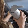 imageFellow 16 oz Carter Slide Travel Coffee Mug with SlideLock lid  Leak Proof ToGo Coffee Tumbler with Ceramic Interior and VacuumInsulated Stainless Steel  Coffee Cups  Matte BlackMatte Grey