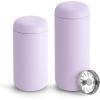 imageFellow 12 oz Carter Move Travel Mug  VacuumInsulated Stainless Steel Travel Coffee Mug  Coffee Tumbler with Ceramic Interior and Splash Guard  Mint ChipLavender Purple
