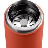 imageFellow 12 oz Carter Move Travel Mug  VacuumInsulated Stainless Steel Travel Coffee Mug  Coffee Tumbler with Ceramic Interior and Splash Guard  Mint ChipCorduroy Red