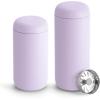 imageFellow 12 oz Carter Move Travel Mug  VacuumInsulated Stainless Steel Travel Coffee Mug  Coffee Tumbler with Ceramic Interior and Splash Guard  Mint ChipLavender Purple