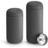 imageFellow 12 oz Carter Move Travel Mug  VacuumInsulated Stainless Steel Travel Coffee Mug  Coffee Tumbler with Ceramic Interior and Splash Guard  Mint ChipSlate Gray