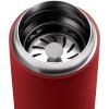 imageFellow 12 oz Carter Move Travel Mug  VacuumInsulated Stainless Steel Travel Coffee Mug  Coffee Tumbler with Ceramic Interior and Splash Guard  Mint ChipRed