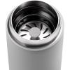 imageFellow 12 oz Carter Move Travel Mug  VacuumInsulated Stainless Steel Travel Coffee Mug  Coffee Tumbler with Ceramic Interior and Splash Guard  Mint Chipmattegrey