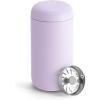 imageFellow 12 oz Carter Move Travel Mug  VacuumInsulated Stainless Steel Travel Coffee Mug  Coffee Tumbler with Ceramic Interior and Splash Guard  Mint ChipLavender Purple