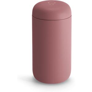 imageFellow 12 oz Carter Move Travel Mug  VacuumInsulated Stainless Steel Travel Coffee Mug  Coffee Tumbler with Ceramic Interior and Splash Guard  Mint ChipDesert Rose
