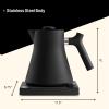 imageFellow Corvo EKG Electric Tea Kettle  Electric Pour Over Coffee and Tea Pot  Quick Heating Electric Kettles for Boiling Water  Temperature Control and BuiltIn Brew TimerMatte Black09 LiterMatte Black