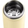 imageFellow 8 oz Carter Move Travel Mug  VacuumInsulated Stainless Steel Travel Coffee Mug  Coffee Tumbler with Ceramic Interior and Splash Guard  Matte BlackButtered Popcorn