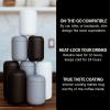 imageFellow 8 oz Carter Move Travel Mug  VacuumInsulated Stainless Steel Travel Coffee Mug  Coffee Tumbler with Ceramic Interior and Splash Guard  Matte BlackMatte Grey
